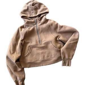 lululemon scuba oversized half-zip hoodie m/l